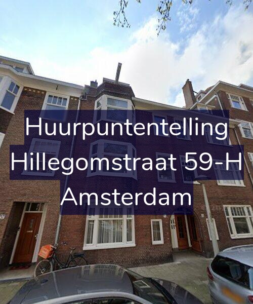 Foto gevel Huurpuntentelling voor Hillegomstraat 59-H, Amsterdam