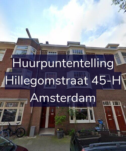 Foto gevel Huurpuntentelling voor Hillegomstraat 45-H, Amsterdam