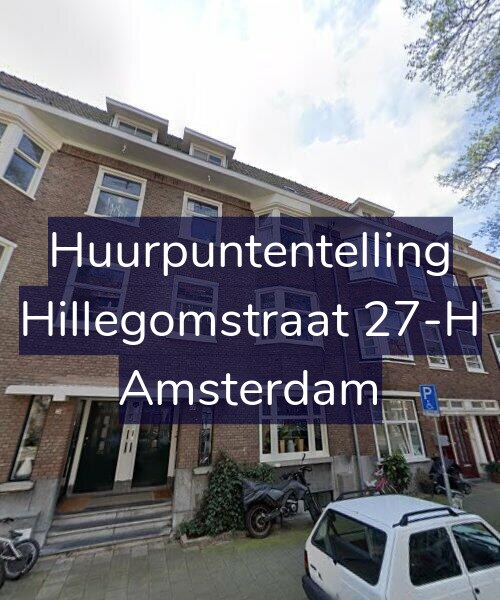 Foto gevel Huurpuntentelling voor Hillegomstraat 27-H, Amsterdam
