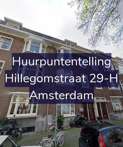 Foto gevel Huurpuntentelling voor Hillegomstraat 29-H, Amsterdam
