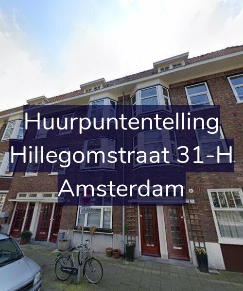 Foto gevel Huurpuntentelling voor Hillegomstraat 31-H, Amsterdam