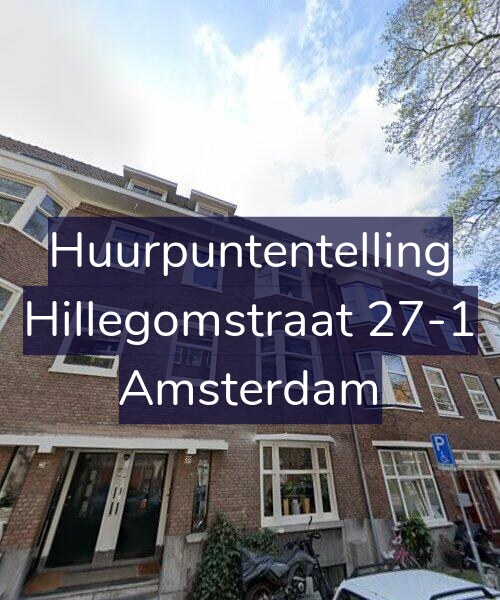Foto gevel Huurpuntentelling voor Hillegomstraat 27-1, Amsterdam