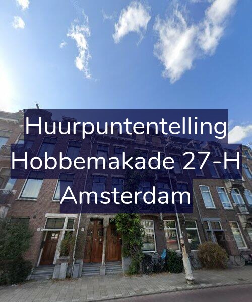 Foto gevel Huurpuntentelling voor Hobbemakade 27-H, Amsterdam