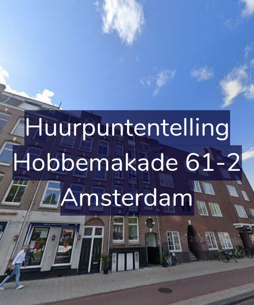 Foto gevel Huurpuntentelling voor Hobbemakade 61-2, Amsterdam