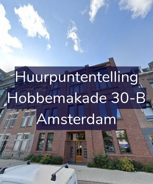 Foto gevel Huurpuntentelling voor Hobbemakade 30-B, Amsterdam
