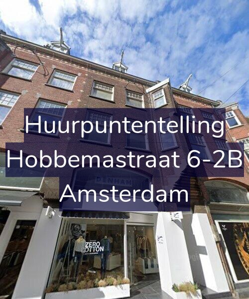 Foto gevel Huurpuntentelling voor Hobbemastraat 6-2B, Amsterdam