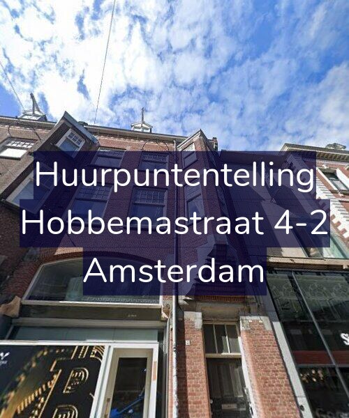 Foto gevel Huurpuntentelling voor Hobbemastraat 4-2, Amsterdam