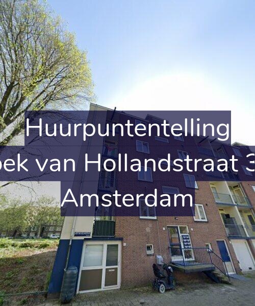 Foto gevel Huurpuntentelling voor Hoek van Hollandstraat 3-4, Amsterdam