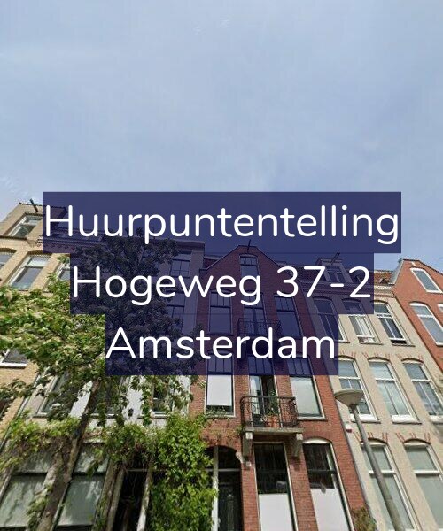 Foto gevel Huurpuntentelling voor Hogeweg 37-2, Amsterdam