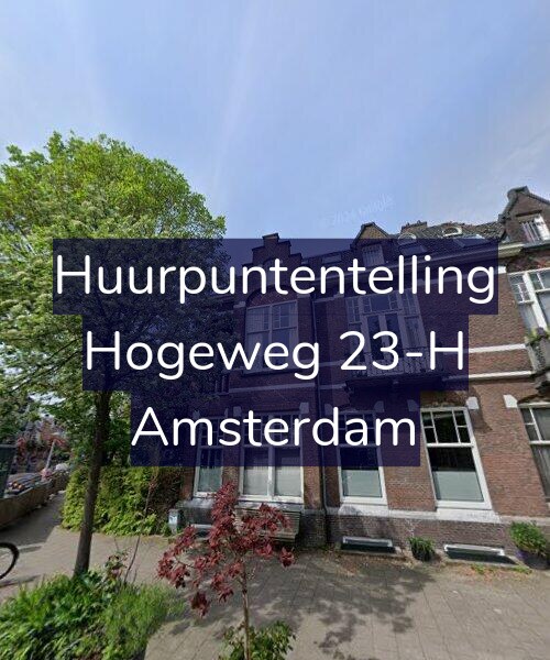 Foto gevel Huurpuntentelling voor Hogeweg 23-H, Amsterdam