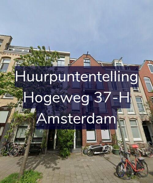 Foto gevel Huurpuntentelling voor Hogeweg 37-H, Amsterdam