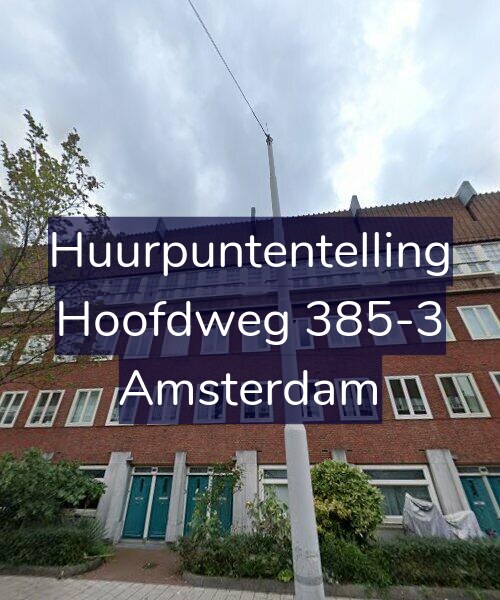 Foto gevel Huurpuntentelling voor Hoofdweg 385-3, Amsterdam
