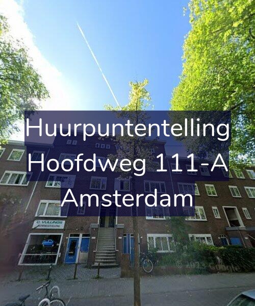 Foto gevel Huurpuntentelling voor Hoofdweg 111-A, Amsterdam