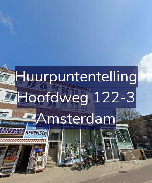 Foto gevel Huurpuntentelling voor Hoofdweg 122-3, Amsterdam