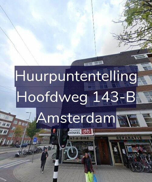 Foto gevel Huurpuntentelling voor Hoofdweg 143-B, Amsterdam