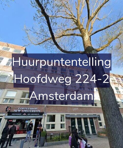 Foto gevel Huurpuntentelling voor Hoofdweg 224-2, Amsterdam