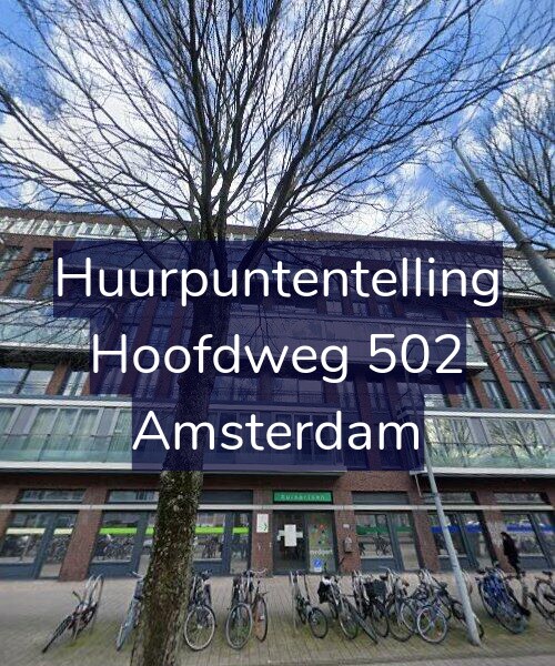 Foto gevel Huurpuntentelling voor Hoofdweg 502, Amsterdam