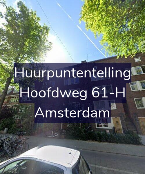 Foto gevel Huurpuntentelling voor Hoofdweg 61-H, Amsterdam