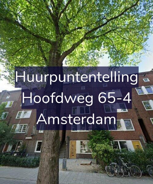 Foto gevel Huurpuntentelling voor Hoofdweg 65-4, Amsterdam