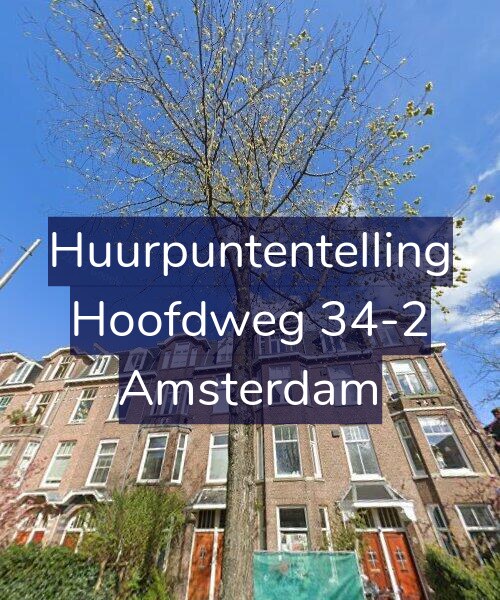 Foto gevel Huurpuntentelling voor Hoofdweg 34-2, Amsterdam