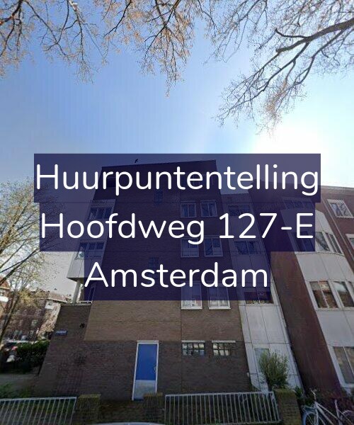 Foto gevel Huurpuntentelling voor Hoofdweg 127-E, Amsterdam