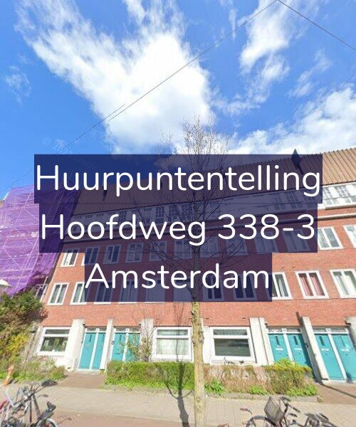 Foto gevel Huurpuntentelling voor Hoofdweg 338-3, Amsterdam