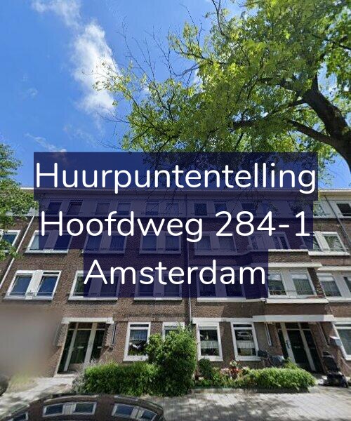 Foto gevel Huurpuntentelling voor Hoofdweg 284-1, Amsterdam