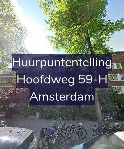 Foto gevel Huurpuntentelling voor Hoofdweg 59-H, Amsterdam
