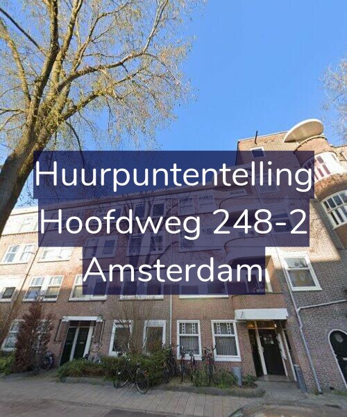 Foto gevel Huurpuntentelling voor Hoofdweg 248-2, Amsterdam