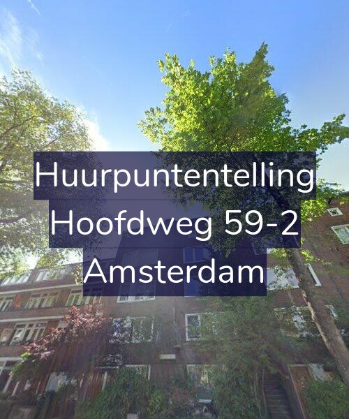 Foto gevel Huurpuntentelling voor Hoofdweg 59-2, Amsterdam