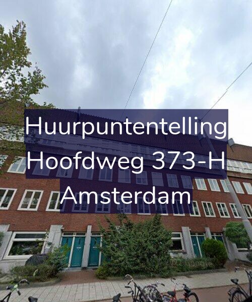 Foto gevel Huurpuntentelling voor Hoofdweg 373-H, Amsterdam
