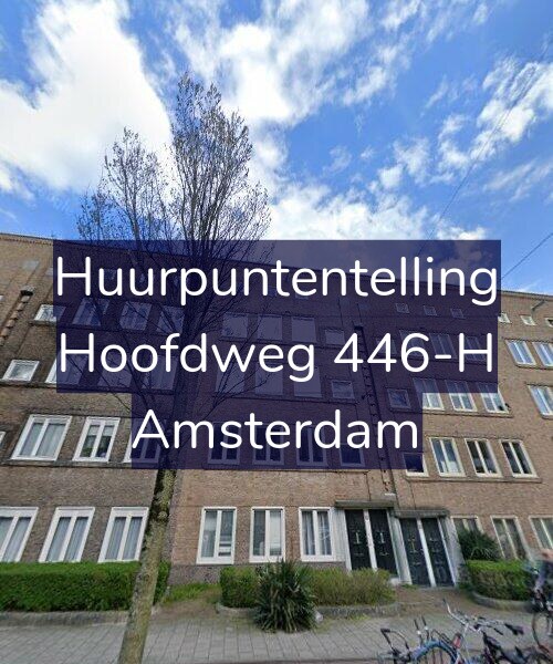 Foto gevel Huurpuntentelling voor Hoofdweg 446-H, Amsterdam