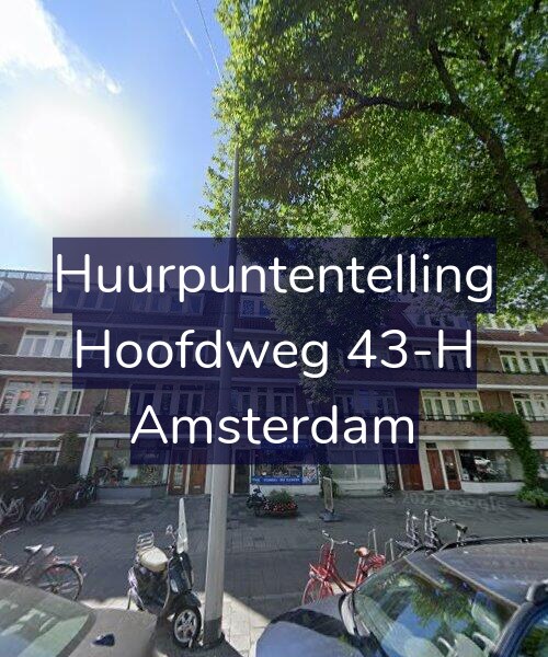 Foto gevel Huurpuntentelling voor Hoofdweg 43-H, Amsterdam