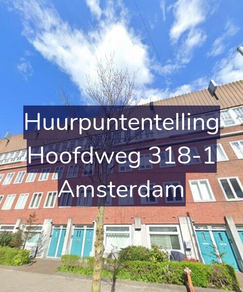 Foto gevel Huurpuntentelling voor Hoofdweg 318-1, Amsterdam