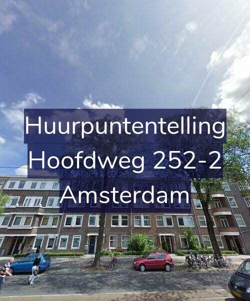 Foto gevel Huurpuntentelling voor Hoofdweg 252-2, Amsterdam
