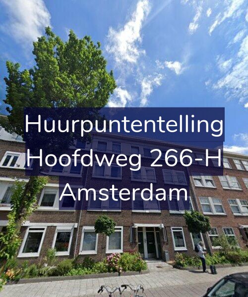 Foto gevel Huurpuntentelling voor Hoofdweg 266-H, Amsterdam
