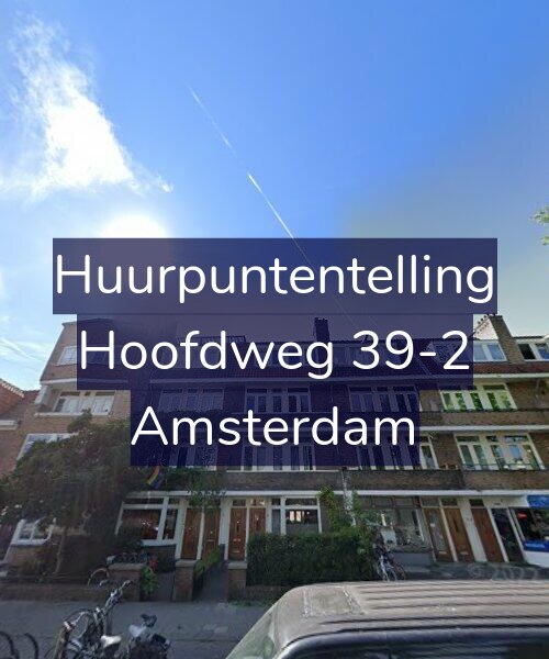 Foto gevel Huurpuntentelling voor Hoofdweg 39-2, Amsterdam