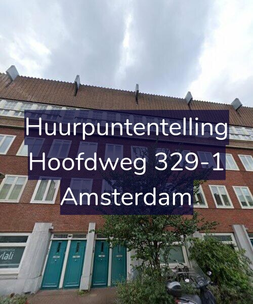 Foto gevel Huurpuntentelling voor Hoofdweg 329-1, Amsterdam