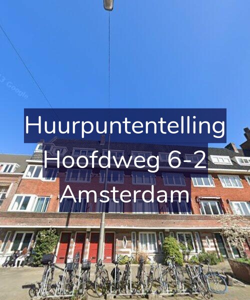 Foto gevel Huurpuntentelling voor Hoofdweg 6-2, Amsterdam