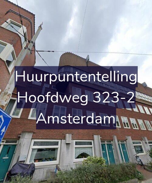 Foto gevel Huurpuntentelling voor Hoofdweg 323-2, Amsterdam