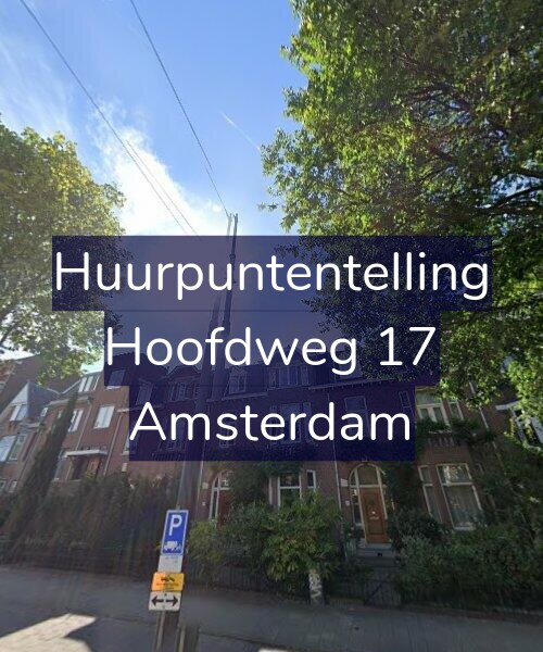 Foto gevel Huurpuntentelling voor Hoofdweg 17, Amsterdam