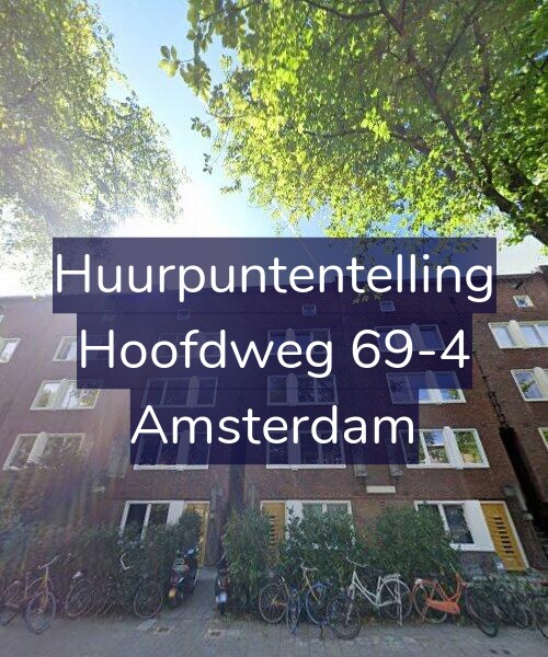Foto gevel Huurpuntentelling voor Hoofdweg 69-4, Amsterdam