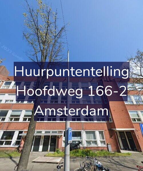 Foto gevel Huurpuntentelling voor Hoofdweg 166-2, Amsterdam