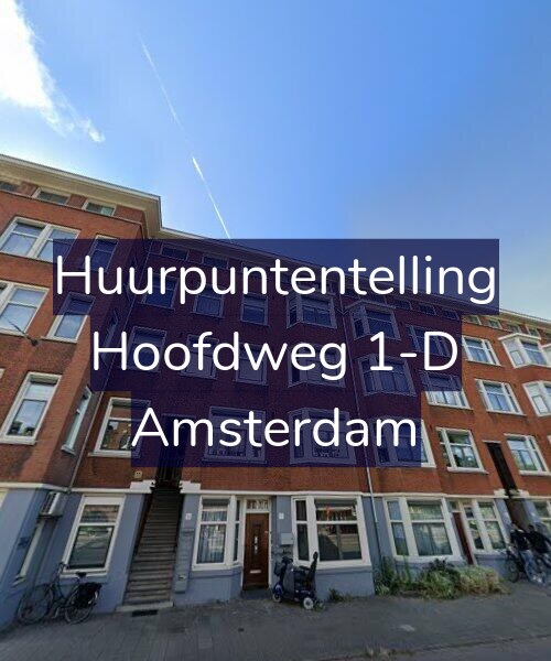 Foto gevel Huurpuntentelling voor Hoofdweg 1-D, Amsterdam