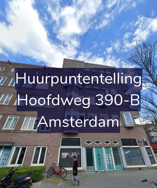 Foto gevel Huurpuntentelling voor Hoofdweg 390-B, Amsterdam