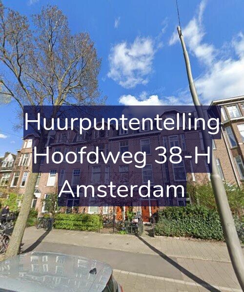 Foto gevel Huurpuntentelling voor Hoofdweg 38-H, Amsterdam