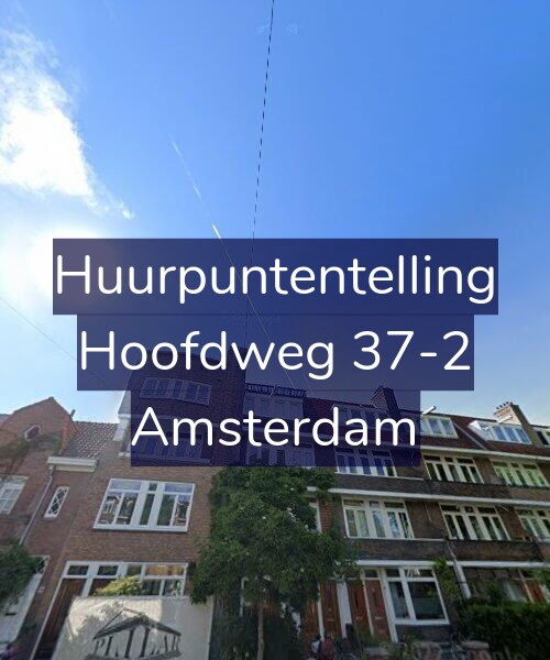 Foto gevel Huurpuntentelling voor Hoofdweg 37-2, Amsterdam