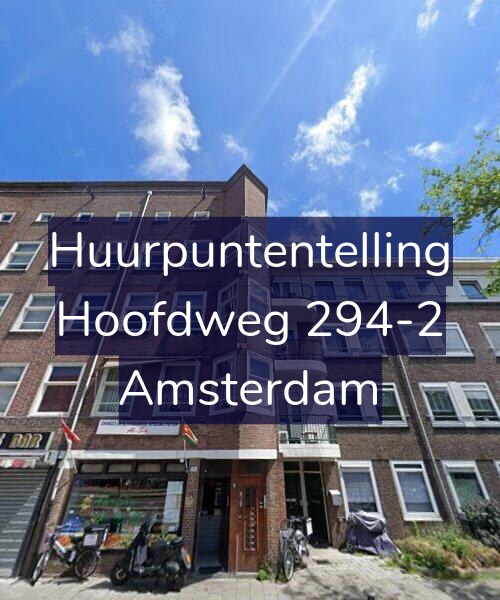 Foto gevel Huurpuntentelling voor Hoofdweg 294-2, Amsterdam