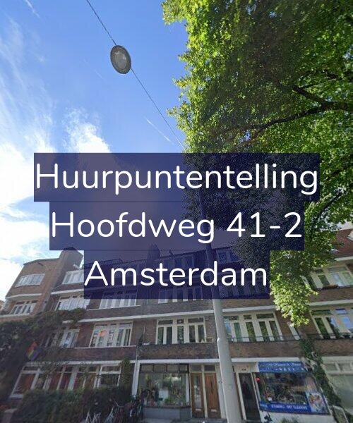 Foto gevel Huurpuntentelling voor Hoofdweg 41-2, Amsterdam