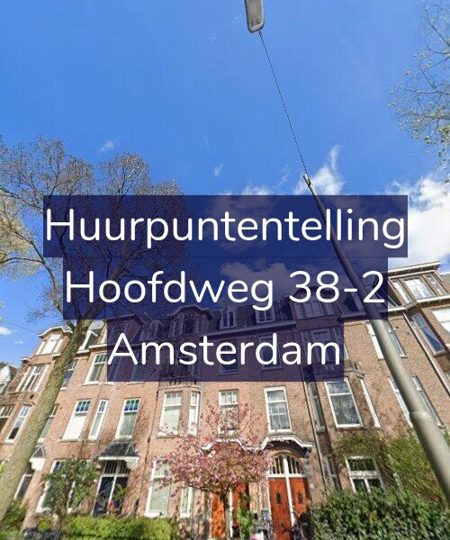 Foto gevel Huurpuntentelling voor Hoofdweg 38-2, Amsterdam